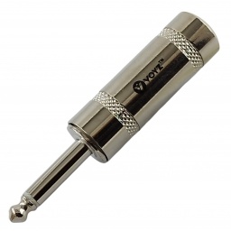 Plug 14 (6.5MM) Mono Jumbo Metalico Hq Ctornillo MIYAKO USA