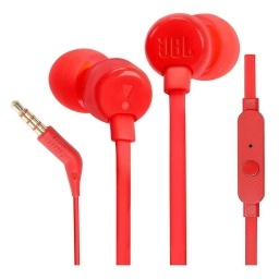 Auricular Intrauditivo con Micr�fono Rojo Jbl JBL