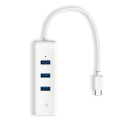 Hub Usb-c con 3 Puertos Usb-a y Adaptador RJ45 Gigabit TP-LINK