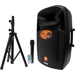 Caja Activa 15 2 Vias  con Tripode VOYZ