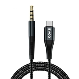 Cable Plug 3.5 Stereo a Usb-c  1 Metro BWOO