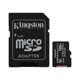 Memoria Micro Sd 128GB Clase 10 Cadaptador - 100MBS - Canvas Select Plus
