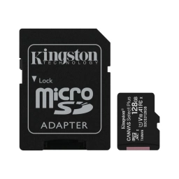 Memoria Micro Sd 128GB Clase 10 C/adaptador - 100MB/S - Canvas Select Plus KINGSTON
