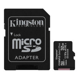 Memoria Micro Sd 32GB Clase 10 - 100MB/S - Canvas Select Plus KINGSTON