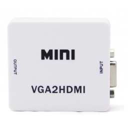 Conversor Adaptador VGA a HDMI.