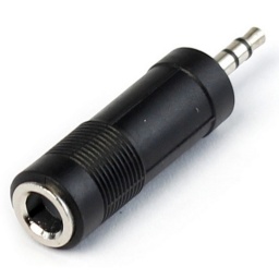 Jack 1/4 (6.5mm) st a Plug 3.5mm stereo