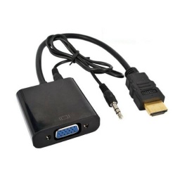 Cable Conversor HDMI a VGA con Audio