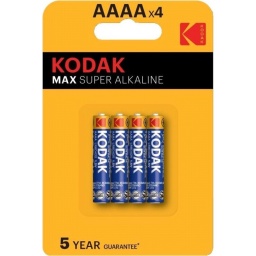 Pila Alkalina  Aaaa 1.5V Kodak Blister X4 Un. - LR8D425