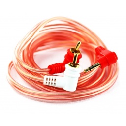Cable 2 Plug Rca a Plug 3.5MM 3.65 Metros - Conectores 90