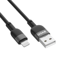 Cable de Datos y Carga Lighting a USB - 2.4AH 1MT.