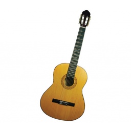 Guitarra Clasica Color Madera Claro con estuche impermeable