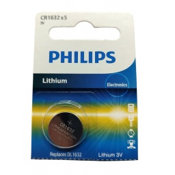 Bateria 3V Litio Philips - CR1632