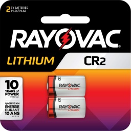 Bateria 3V Litio CR2 Blister X2 Rayovac