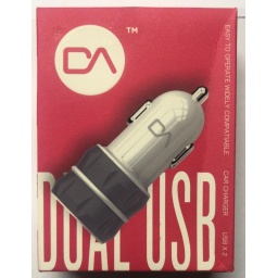Cargador para Auto 1224V - Doble USB 3.1 a 2A+1A