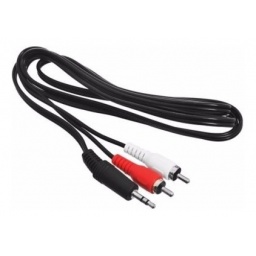 Cable doble rca a plug 3.5 stereo @one