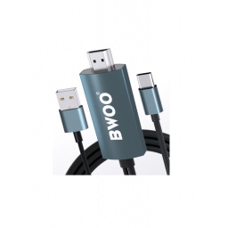 Cable Adaptador USB Tipo C (usbc) a HDMI (Hdtv)