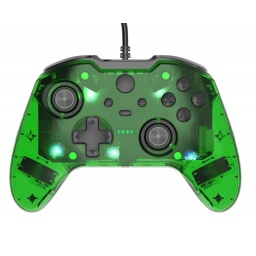 Joystick con Cable Xbox One  Slim - Crystal Green