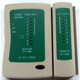 Tester para Cables de Red RJ45 Y RJ11