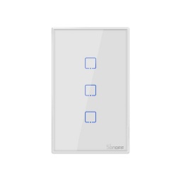 Interruptor de Pared Tctil Wifi + Rf 1 Boton T2US2C