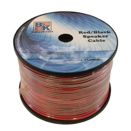 Rollo Cable p/parlante 152mts bicolor 1.3mm