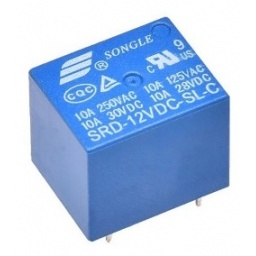RELAY 12V/10AMP. SIMPLE INV.