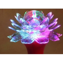 Lampara LED RGB con forma de flor