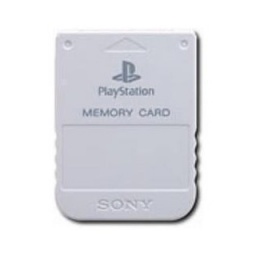 Memory card p/Play Station One