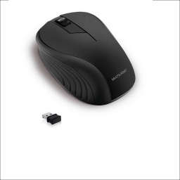 Mouse Inalmbrico Ergonmico Multilaser - Color negro