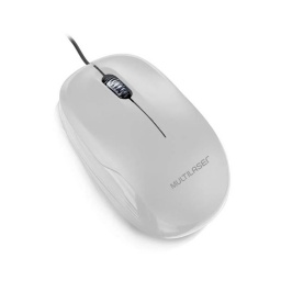 Mouse Optico USB  Multilaser Blanco