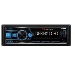 Autorradio Nakamichi con Frente Desmontable y Bluetooth