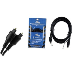 Cable Fibra Optica para Audio Profesional - 1.80 Metros