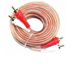 Cable 2 rca a 2 Rca 3.65m 100% cobre - Audiopipe