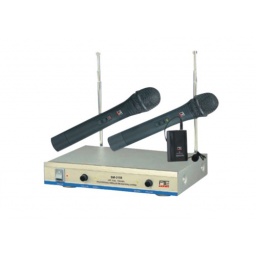 Sistema de 2 Microfonos Inalambricos 80mts.
