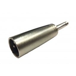 Adaptador XLR macho a Plug 14 (6.5mm) mono