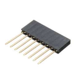 Conector de Clavija Hembra Largo 1 X 8P 2.54MM Especial para Arduino