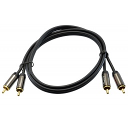 Cable de Audio 2 Rca a 2 Rca Macho - 2M