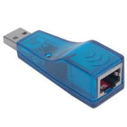 Adaptador USB 2.0 a Ethernet RJ45 bsico