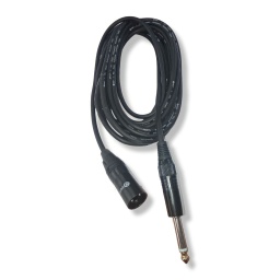 Cable de Interconexin para Audio 1/4" macho a XLR Macho