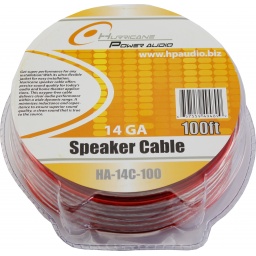 Rollo Cable P/parlante 30 Mts Transparente 1.6MM (14 Gauge)