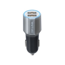 CARGADOR USB PARA COCHE- 2 PUERTOS DE CARGA RAPIDA