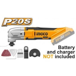 Herramienta Multifuncion a Bateria Litio 20 Volt Ingco P20S CMLI2001 INGCO