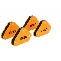 Set de 4 Escuadras Magneticas Mini 10LBS Ingco