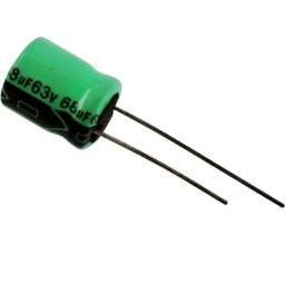 CONDENSADOR ELECTROLITICO 68UF X 63 VOLT 105
