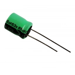 CONDENSADOR ELECTROLITICO 68UF X 63 VOLT 105