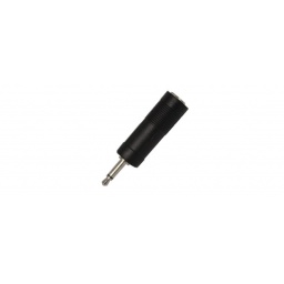Adaptador de Audio Jack 14 stereo a plug 3.5 mm mono plastico MIYAKO USA