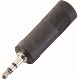 Adaptador de Audio Jack 14 Mono a Plug 3.5MM Stereo Plastico MIYAKO USA