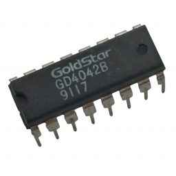 Circuito Integrado GD4042B  GOLDSTAR
