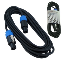 Cable p/parlante Speakon Macho Macho 4.5 metros BK