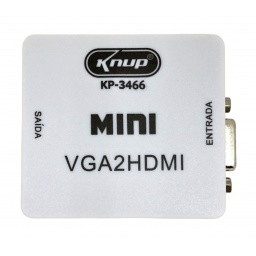 Conversor Adaptador VGA a HDMI. KP-3466 GENERICO