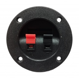 TERMINAL CONECTOR P/PARLANTE REDONDO CHICO  BK